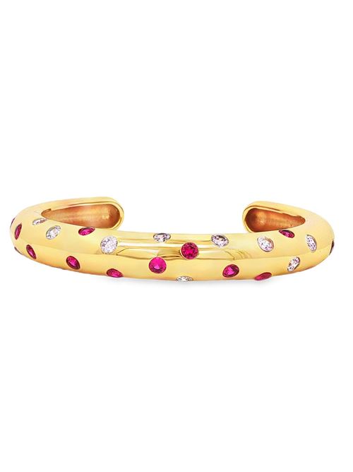 Glamour gold fucsia&rosa bracelet GOCCIAZZURRA JEWELS | BRGLAMOUROROFUCSIA